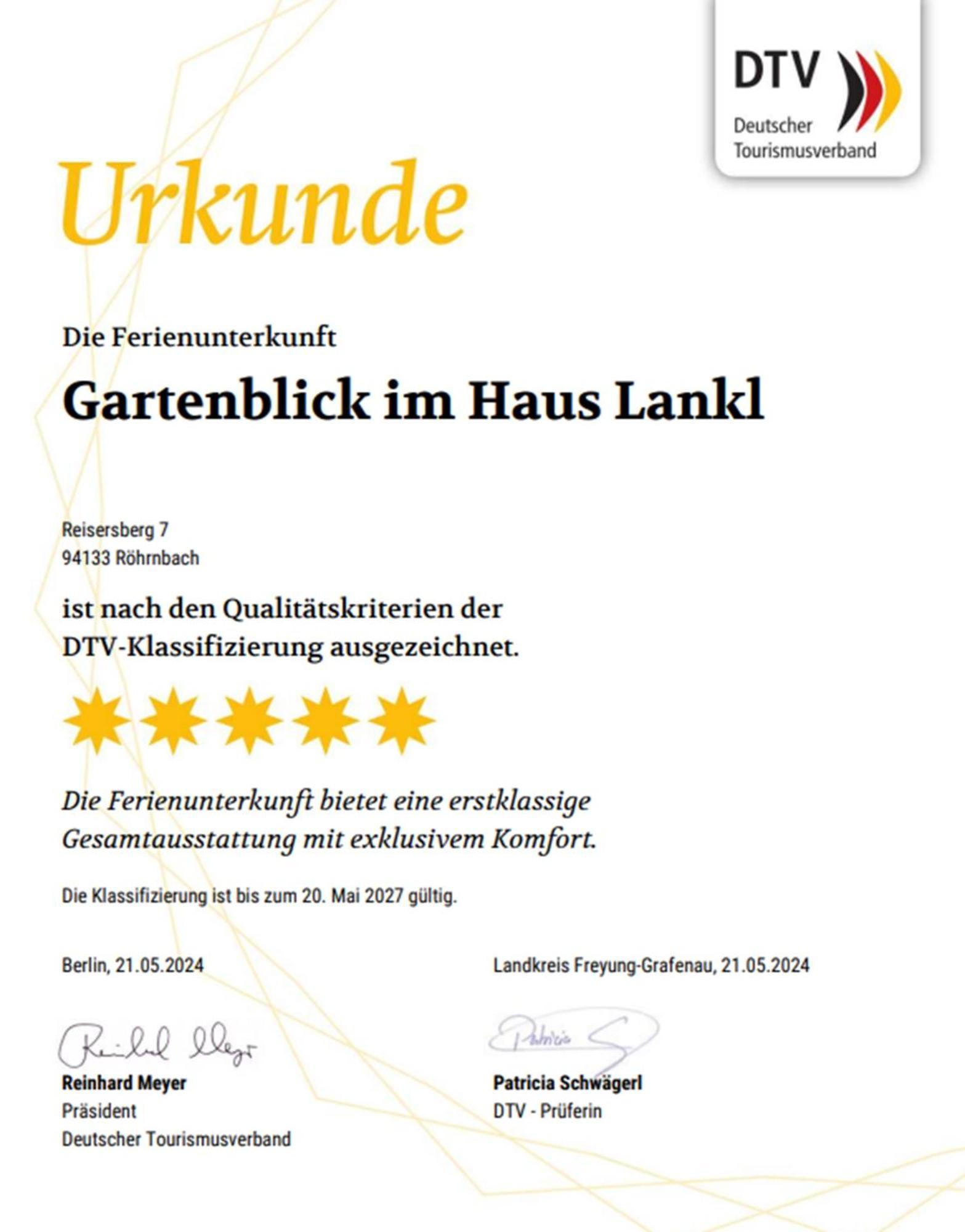 Ferienwohnung Lankl Im Bayerischen Wald Röhrnbach Zewnętrze zdjęcie